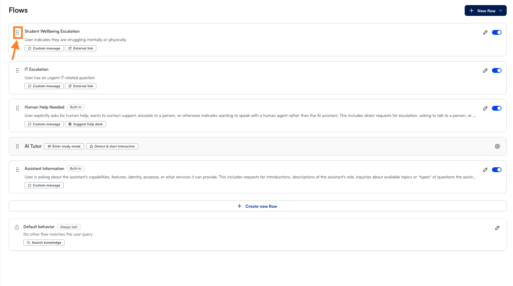What are Flows and how can I create & manage them?