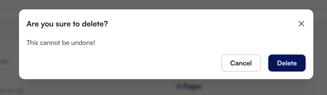 How do I remove or delete a knowledge source?