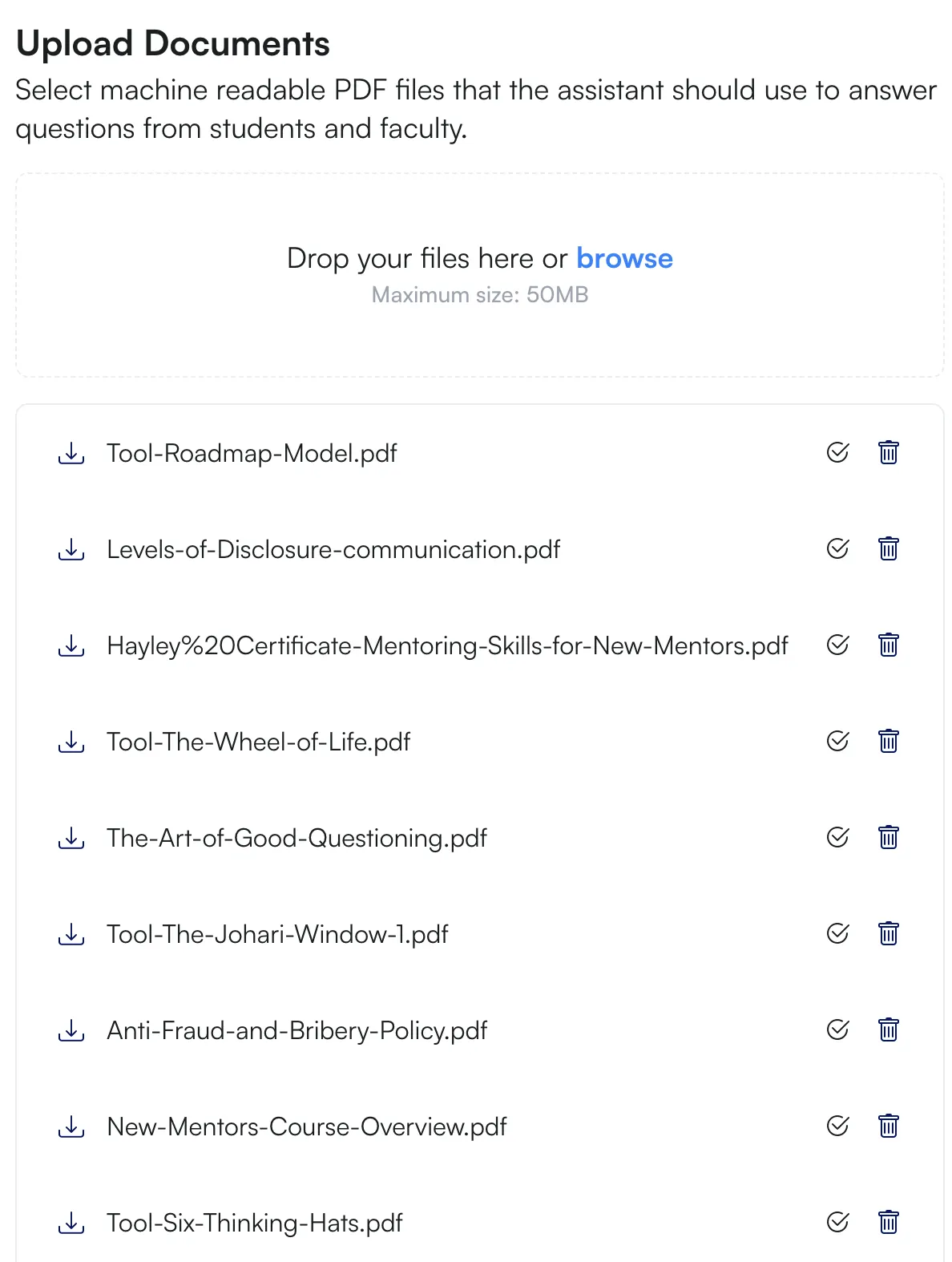 How do I remove or delete a knowledge source?